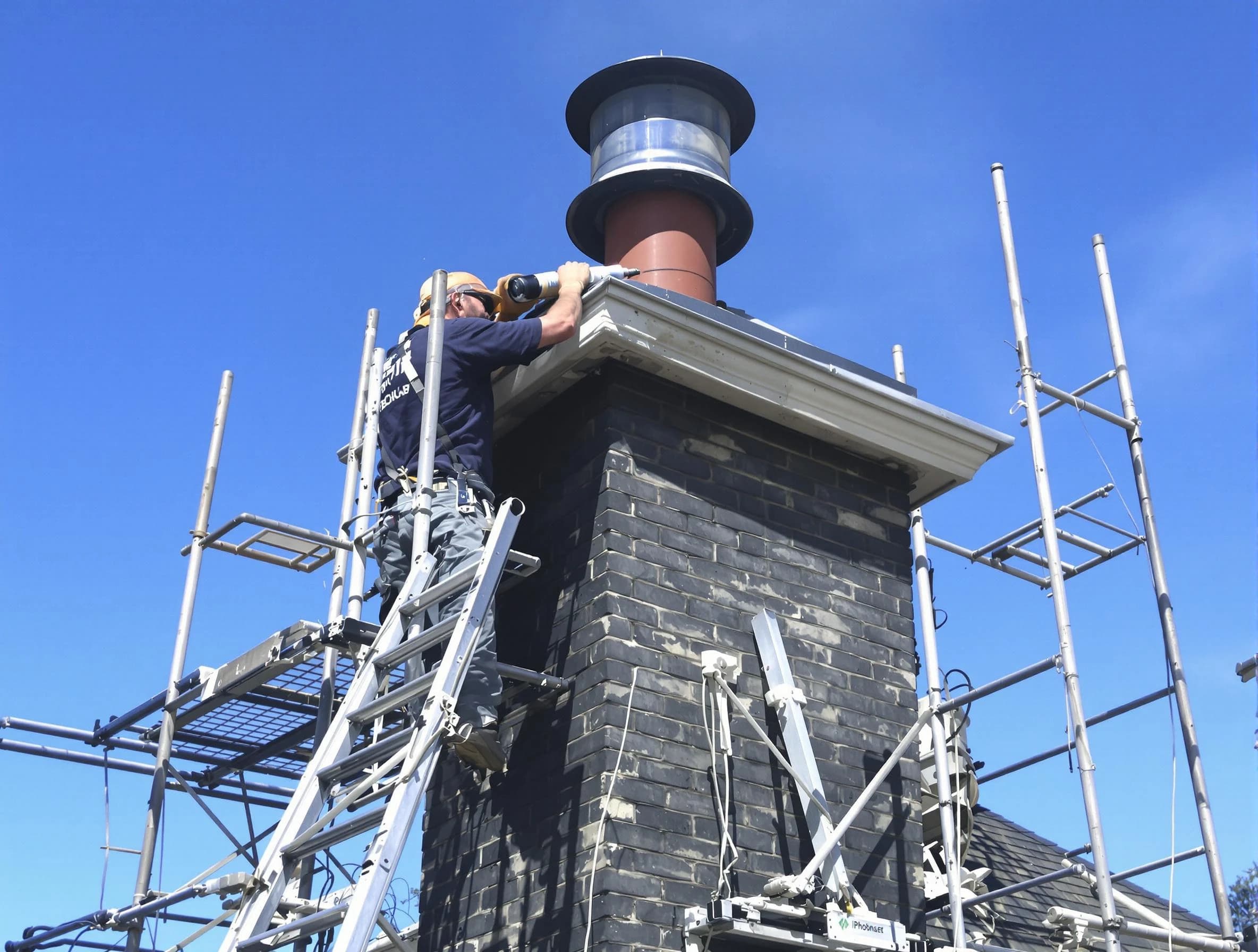 Sturdy chimney crown finished by Swissvale Chimney Sweep in Swissvale, PA