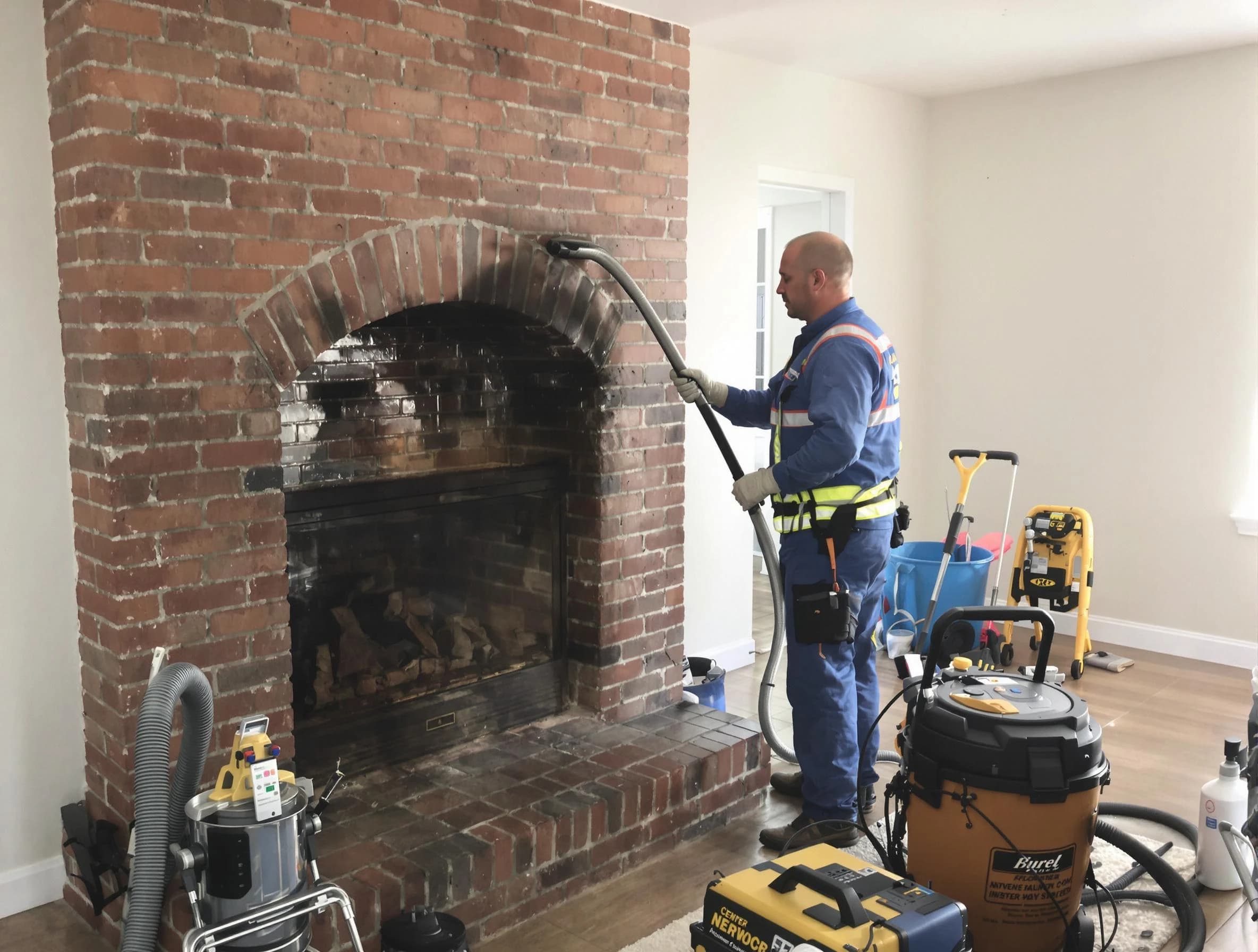 Swissvale Chimney Sweep expert performing detailed chimney sweep in Swissvale, PA