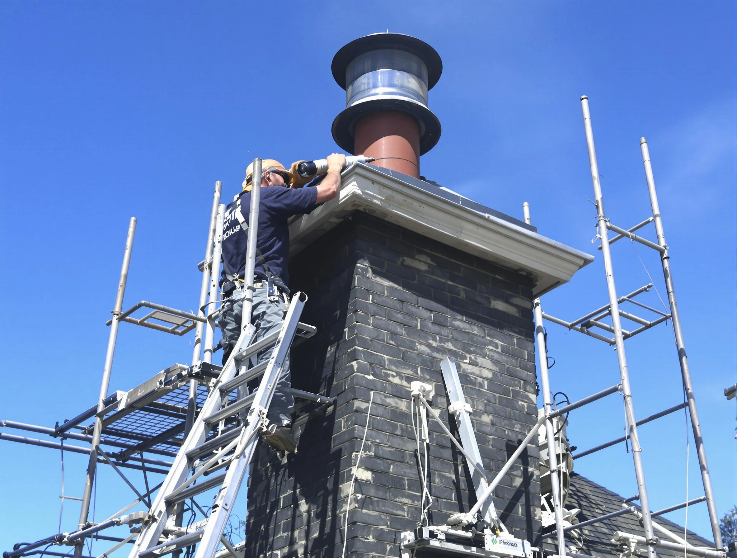 Sturdy chimney crown finished by Swissvale Chimney Sweep in Swissvale, PA
