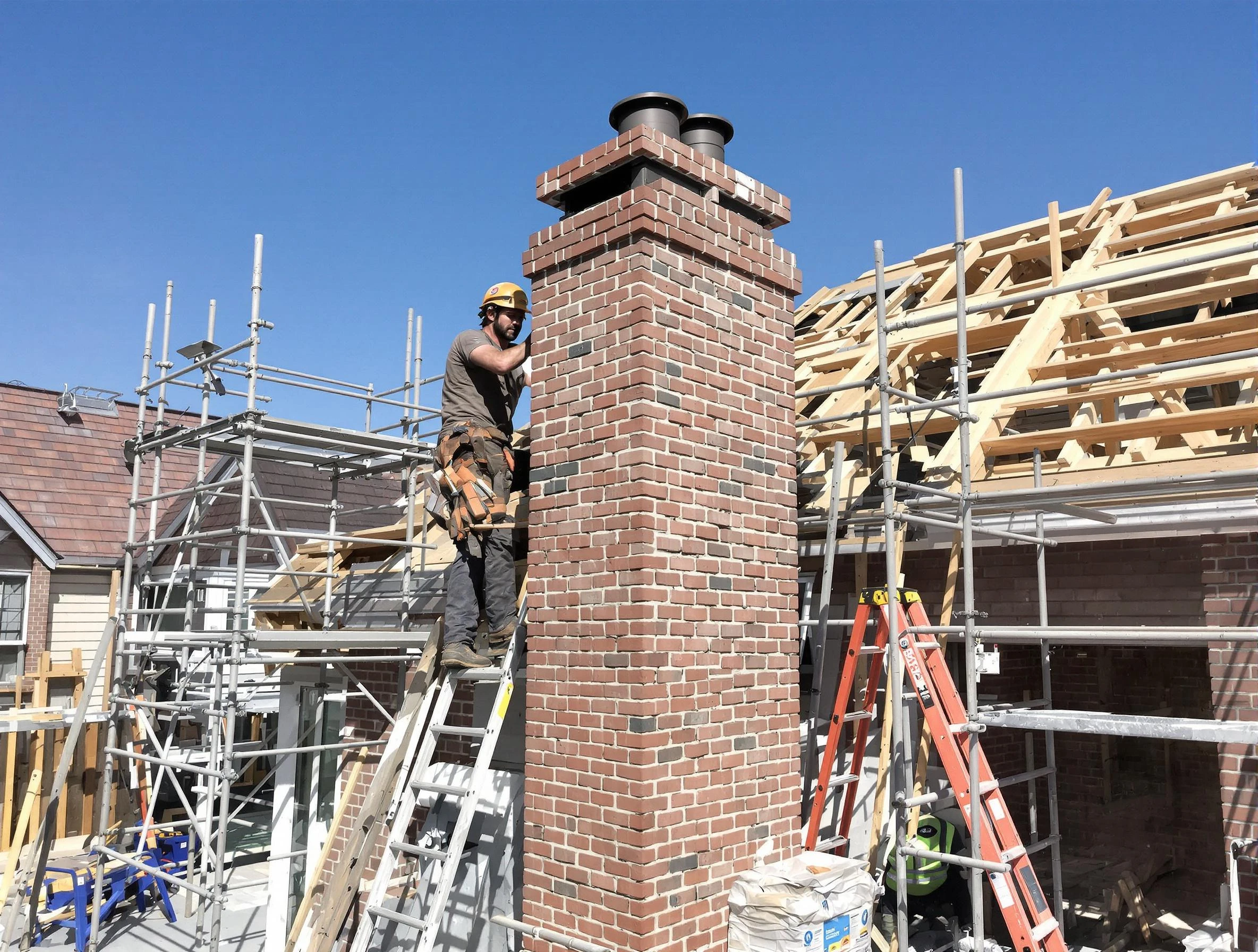 New chimney installation completed by Swissvale Chimney Sweep in Swissvale, PA