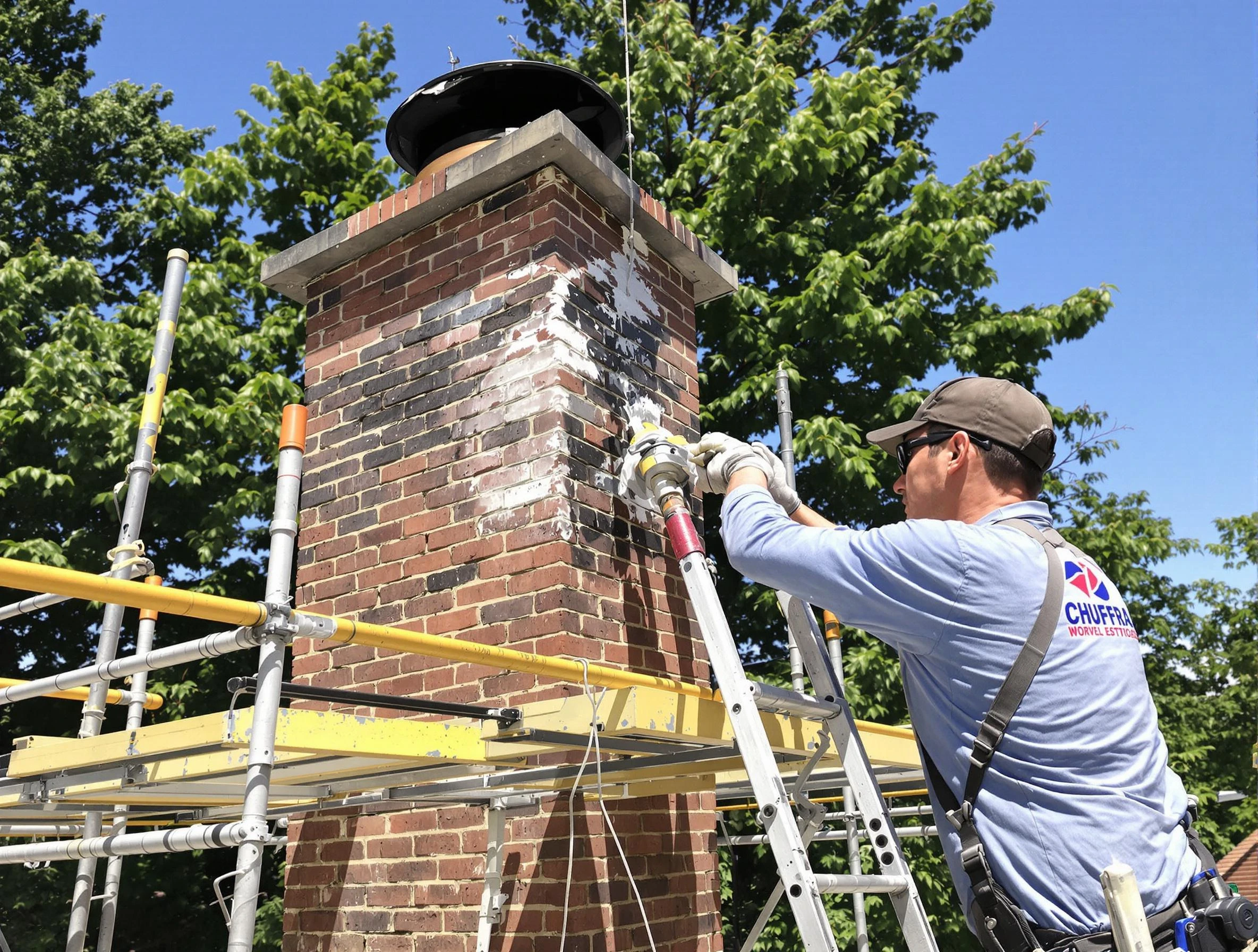 Structural chimney repair by Swissvale Chimney Sweep in Swissvale, PA