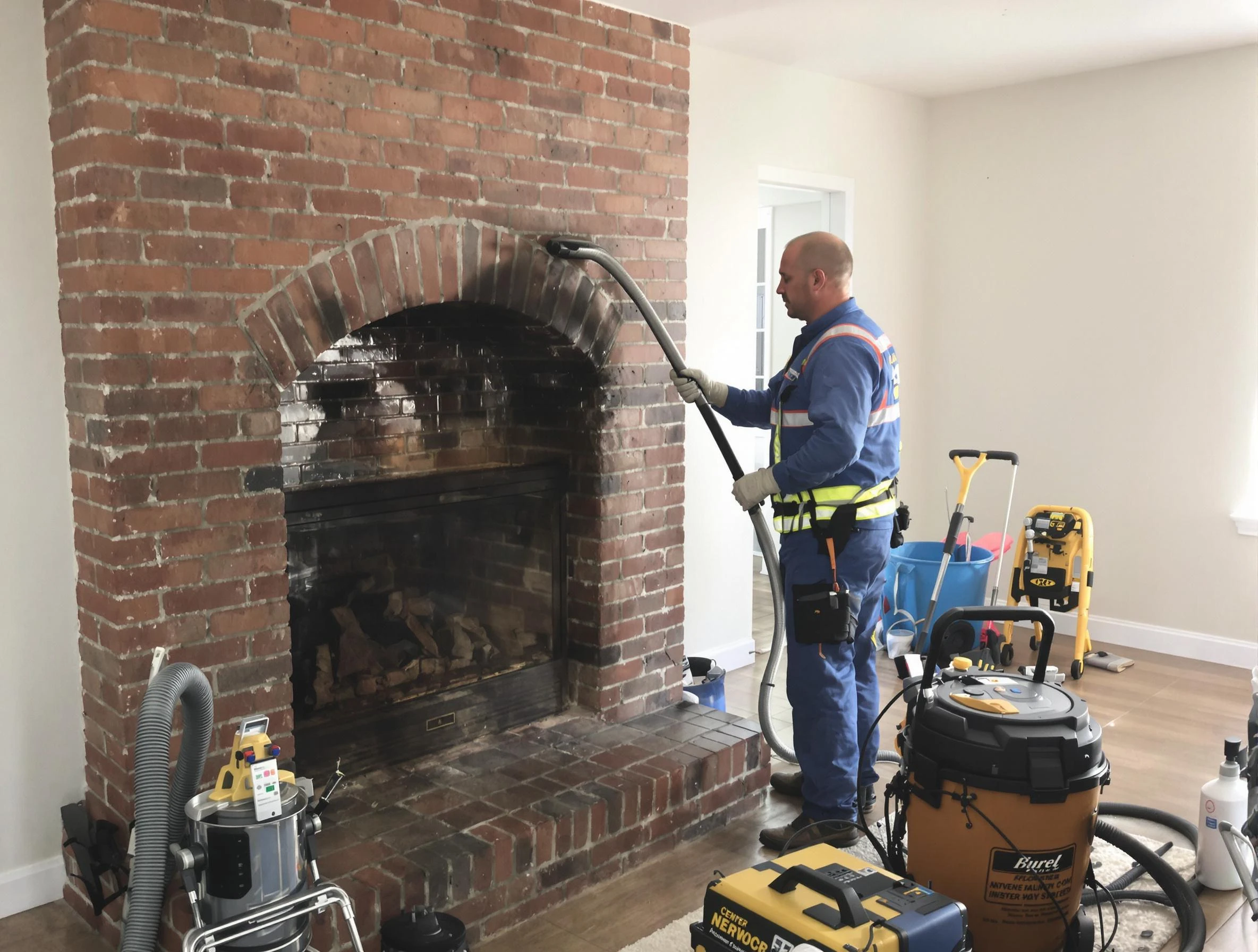 Swissvale Chimney Sweep expert performing detailed chimney sweep in Swissvale, PA